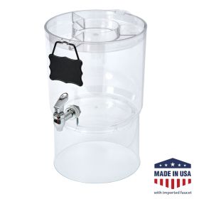 2.0 Gallon Party Top Beverage Dispenser, Clear