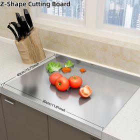 Cutting Board with Counter Lip (size: 30cm×40cm/11.81×15.75inch)